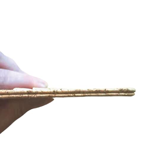 Teensery 2 Pcs Unisex PU Leather Credit Card Case Cork Pattern Card Pocket Wallet Card Holders for Women Men, Horizontal Style3