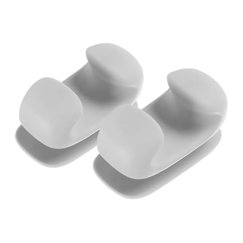 BRIGHTFUFU 2Pcs Wall Mounted Kitchen Rice Spoon Holder Adhesive Silicone Utensil Rack for Efficient Space Saving Modern Design for Hanging Rice Scoops and Kitchen Accessories