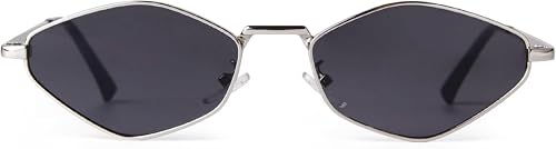 Image of IFLASH Retro Diamond Shape Sunglasses For Men & Women