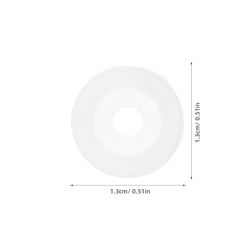 BESPORTBLE 12 Anillos de Sellado de Silicona Transparentes para Olla de Presión, Repuestos para Válvulas de Flotador, Compatibles Ollas Eléctricas, Accesorios para Cocina y Fácil Limpieza - imagen 2