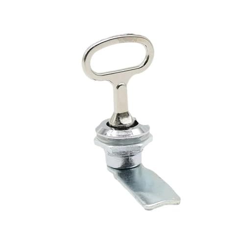 Cerradura de lengüeta con llave triangular de aleación de zinc MS705, cerradura de puerta industrial MS705-18-28-40-62, 1 unidad(36mm Triangle lock)