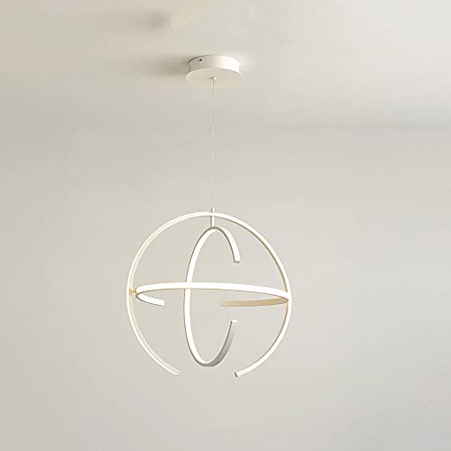Lustre doré rotatif NAMFHZW anneau de prestige en métal et acrylique