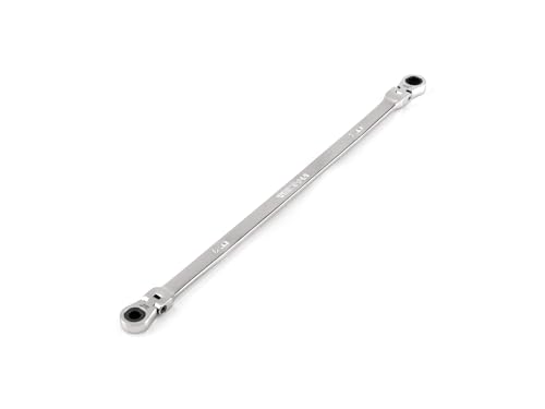 Image of TEKTON 6 x 7 mm Long Flex Head Ratcheting Box End Wrench | WRB36406
