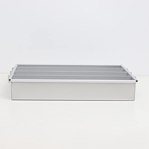 Moule à Gâteau Battenberg en aluminium anodisé - Idéal pour vos pâtisseries traditionnelles