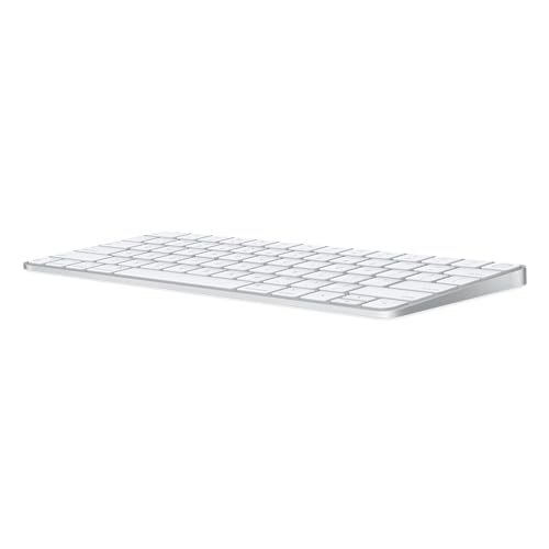 Image of Apple Magic Keyboard with Touch ID: Wireless, Bluetooth, Rechargeable. Works with Mac Computers with Apple Silicon; Korean - White Keys
