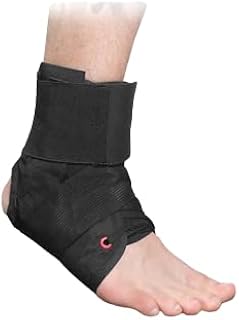 Ankle Brace with Straps, Adjustable Support â€“ for Running, Basketball, Volleyball and Injury Recovery, Sprain! Maximum Support, Comfortable Compression and Breathable Design for Men, Women, and Children. (X-Large)