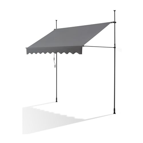 Toldo telescópico de 3,5 metros para proteger el balcón del calor solar 2