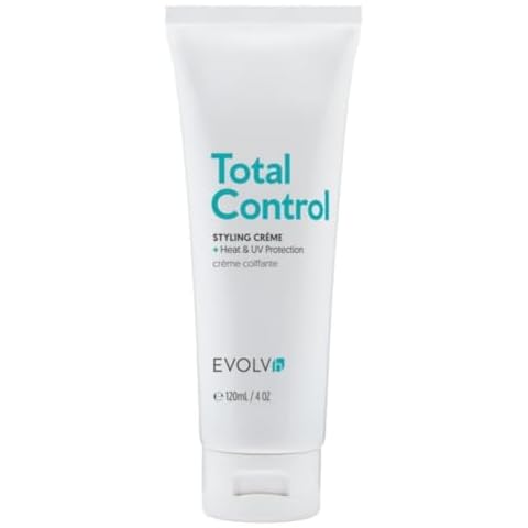 EVOLVh - TotalControl Styling Crème | Heat & UV Protection | Vegan, Non-Toxic, Clean Hair Care (4 oz | 120 mL) Cover