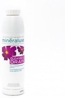 Dazzle Mineraluxe Cleanse and Drain (750 millilitre) Hot Tub and Spa Pipe/Plumbing Cleaner (SKU DML09537)
