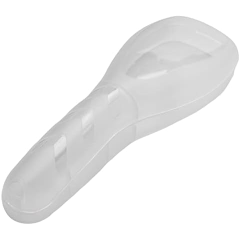 Balawin Portable Men's Razor Box Razor Blades Holder Shaving Machine Storage Box Shaver Travel Case for Gillette (Not Include Shaver) Cover