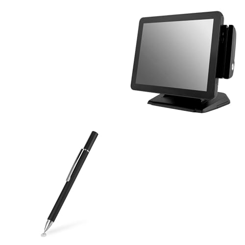 BoxWave Stylus Pen Compatible with Sam4s SPT-4856 (15 in) - FineTouch Capacitive Stylus, Super Precise Stylus Pen - Jet Black