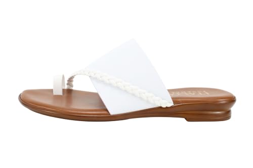 Image of ITALIAN Shoemakers Womens Cari Low Braided Strap Sandal for Women