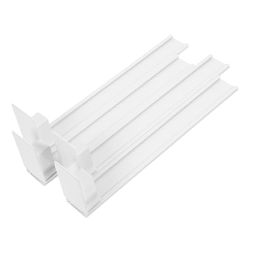 FELTECHELECTR 4pcs Automatic Drink Pusher Spring Loaded Beverage Dispenser for Supermarkets Convenience Stores Easy Installation Enhances Display Efficiency Reduces Labor Costs