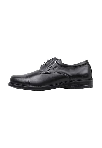 Fluchos Simon Zapatos de Cordones Derby, Hombre, Negro (Negro 000), 43 EU (9 UK) Fluchos Simon Zapatos de Cordones Derby, Hombre, Negro (Negro 000), 43 EU (9 UK)