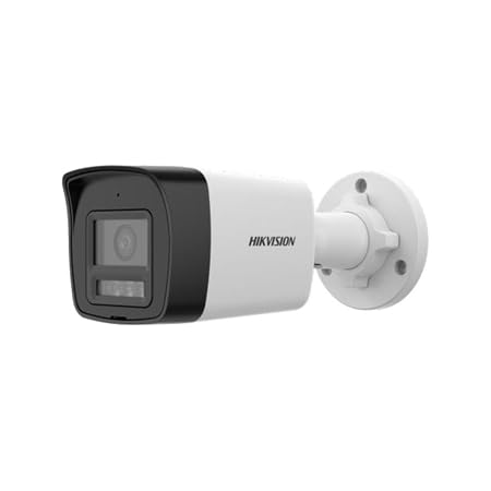 Hikvision HWI-B140HA-LUC - Telecamera IP Smart Hybrid Light, 4 MP, da esterno, rilevamento di persone