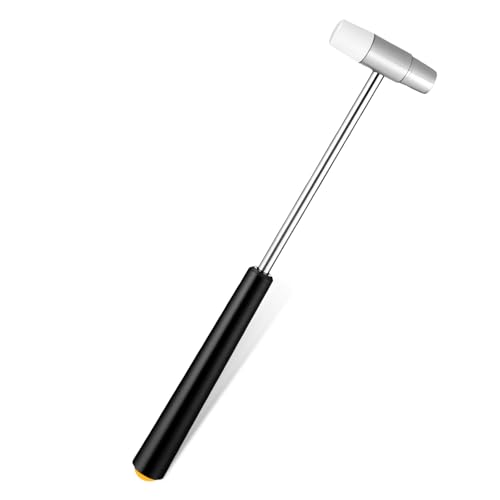 Small Rubber Mallet Lightweight Hammer for Home Project Crafts Little Craft Mallet for Jewelry Making Small Projects Watch Woodworking DIY Leather