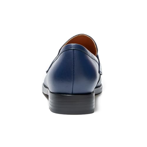 Image of ONEENO Women's Classic Flat Leather Penny Loafer