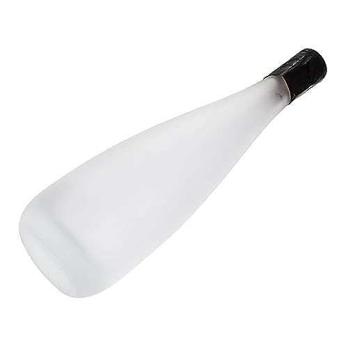 OUNONA 1Pc Simple Frosted Wine Bottle Refillable Brewing Container for Homemade Liquor Cocktails More for Parties Picnics Thick Design