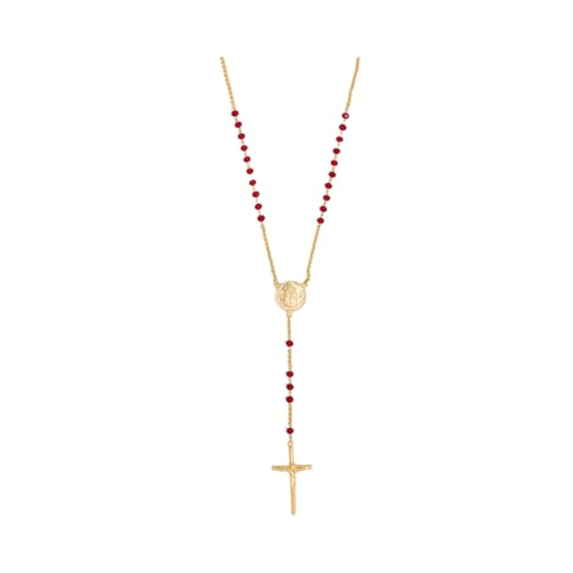 Black Crystal Rosary for Wedding & Communion