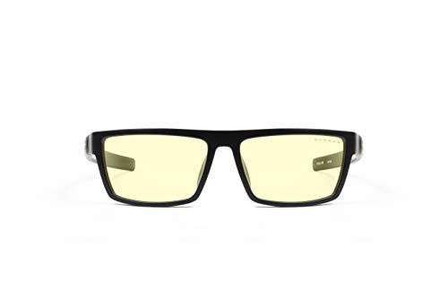 Gunnar Optiks Amber Lens VAL-00101 Valve Computer Glasses, Block Blue Light, Anti-Glare, minimize Digital Strain, Prevent Headaches, Reduce Eye Fatigue and Sleep Better, Onyx Frame