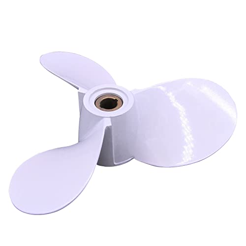 Boat Engine Old Shear Pin Type 6E0-45941-00-EL Propeller 3x7 1/2x8 for Yamaha Outboard 4HP 5HP Marine 2/4-stroke Motor