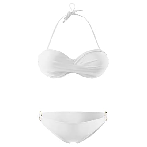 Detachable Strap High Waisted Bikini Set Cover