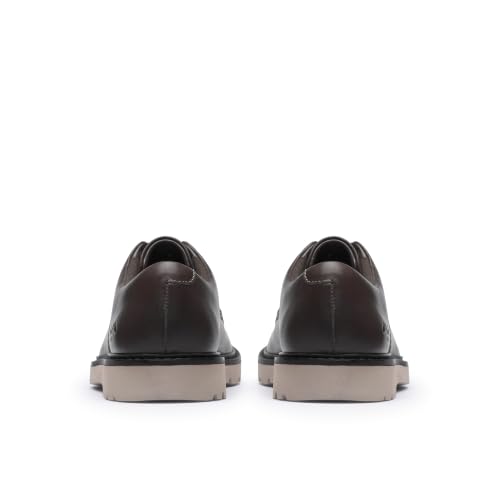Clarks Herren Eastridge Low Oxford, Dunkelbraun, 44.5 EU Weit – Ansicht 6