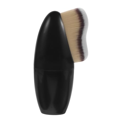 HEATSHAKING Brocha para Base Líquida y Polvo Suave para Maquillaje Facial Pincel Multifuncional para Aplicar Base Polvos y Contorno Cerdas Duraderas y Fáciles de Limpiar para Mujeres