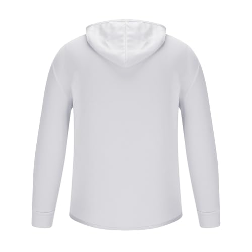 2025 Sun Protection Fishing Shirts for Men Long Sleeve UV SPF Hooded Outwear Lightweight Zip Up Rash Guard Tops4