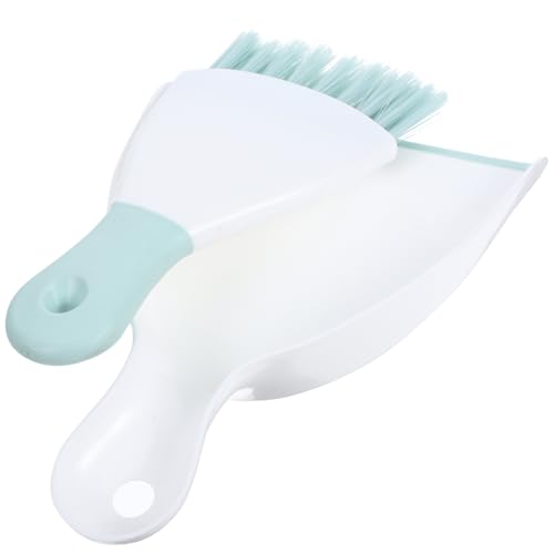 HOMOCONO Juego De Mini Escoba Recogedor Cepillo para Polvo Escoba Recogedor Cepillo Escoba con Recogedor Recogedor con Mango Cepillo De Mano Y Recogedor Mini Recogedor Y Batidor