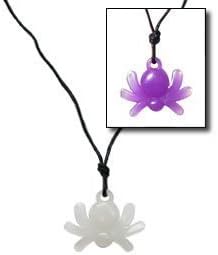 Club Me ! Magic Color Changing Jewelry (Magic Color Changing Spider Necklace/ring set)