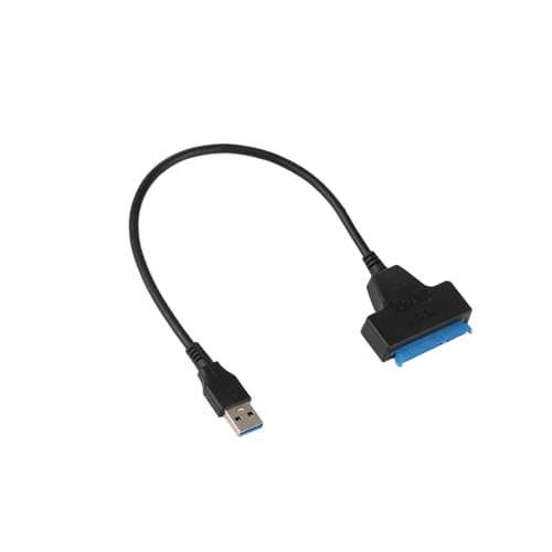 JOYVOX SATA to USB 3.0 Adapter - External Hard Drive Converter and Cable Kit, Type-C to SATA Cable SATA III/USB III Converter, High-Speed USB 3.0 to Adapter Cable for 2.5" SSD HDD - Easy Connection
