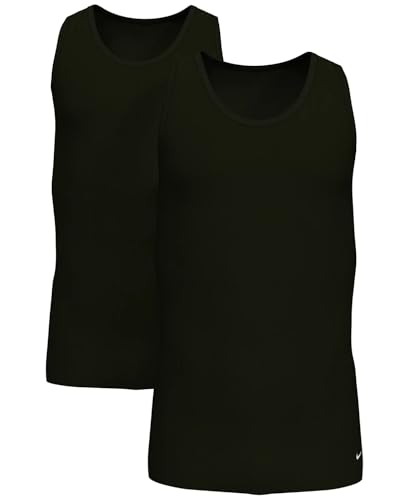 Nike Men's Slim-Fit 2-Pack Essential Stretch Tank Undershirts2