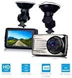 Dash Cam, 3 Inches FHD 1080P DVR Car Dashboard Camera, 170 Degree Wide Angle Car Video Recorder, On Dash Camera with G-Sensor, WDR, Loop Recording, Night Vision, Motion Detection