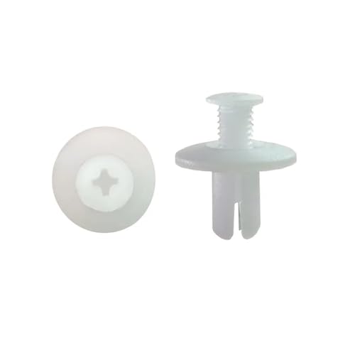 rxonoiw 6mm 8mm ԗp^Jo[ glW t@Xi[ Nbv  V vX`bNxbg ^obN ~bNX(20Pcs 8mm White)