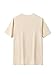 SOLY HUX Men's Summer Letter Graphic Tees Casual Short Sleeve Crew Neck T Shirts Apricot Letter Medium