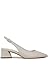 Franco Sarto Women's Racer Slingback Pump, White, 7.5 Wide