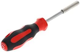GEDORE red Screwdriver bit holder magnetic 1/4" 6.3 mm hex, Screwdriver, 2-component handle, 210 mm, R38950000