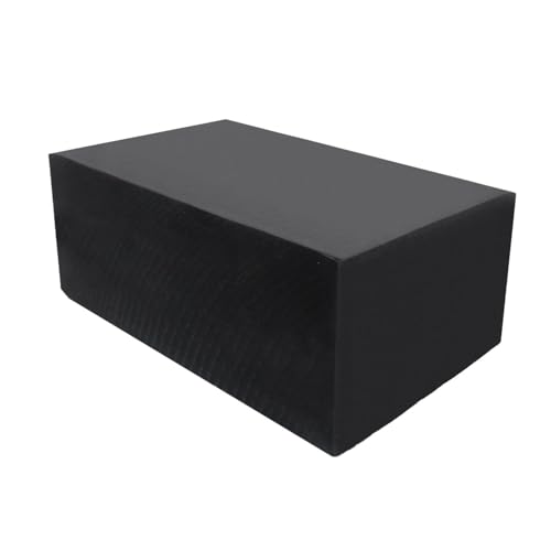 Bloc en Caoutchouc pour cric de Levage Coussin Pont élévateur à Ciseaux Patin tampons universels Cales Bloc de Support Voiture Protection hydraulique Pieds Pad Jack Auto Plaque (180x120x95mm)