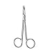 Fine Scissors, Eye Scissors - Supercut, Curved, Sh/Sh, 4 1/4 inch, 10 cm - 1 ea