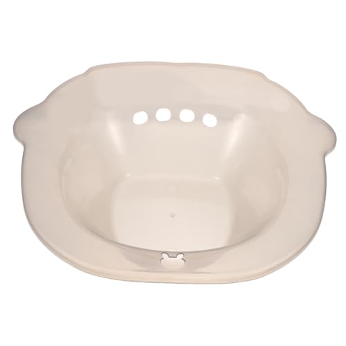 Gogogmee Sitz Bath para Cuidado Posparto Bañera Portátil Ligera para Mujeres Embarazadas y Ancianas Resistente y Ergonómica para Recuperación y de Hemorroides