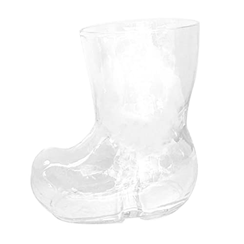 PRETYZOOM Verre À Bière En Forme De Botte Unique 380 Ml Incassable Et Sûr Pour Les Fêtes À La Maison