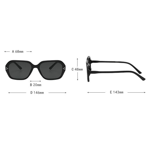 Vintage Square Sunglasses Women Retro Pilot Sun Glasses For Female Fashion Men Trending Sun Glasses4