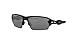 Oakley Men's OO9295 Flak 2.0 Rectangular Sunglasses, Polished Black/Black Iridium Polarized, 59 mm