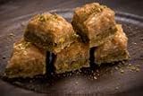 Baklawa (Baklava) w/Pistachios, 60 Pieces