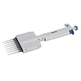 Labor Elektrische Pipette Pipette 8-K 5-50μl Vraiable Volumen Manuell Einstellbare Mechanische Pipette Pipette Pipette Laborwerkzeug