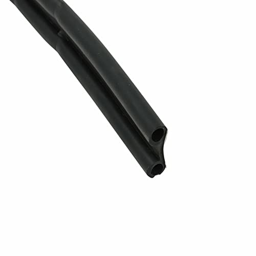 20Ft Universal Car Seal Strip Epdm Rubber Seal Strip With Double-Bulb Tailgate Seal For Car, Truck, Pickups, Boats, And Rvs Soundproof, Noise Reduction, Dustproof, Insulation #TOP6