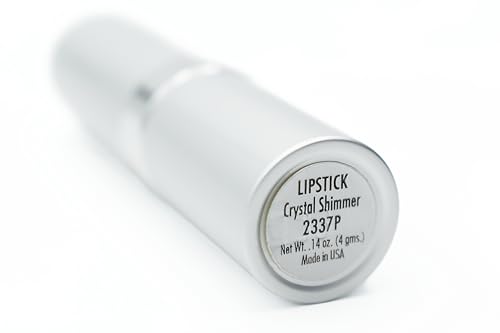 Image of Pure Ziva Crystal Shimmer Bright Ivory Light Pale Pink White Creamy Pearl Lipstick Color Moisturizing Paraben Free, No Animal Testing & Cruelty Free Lip Makeup Color