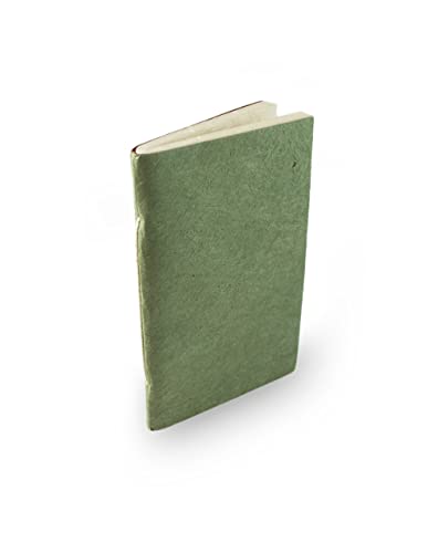 Carnet de notes Kathmandu Valley Co papier fait main luxe sauge