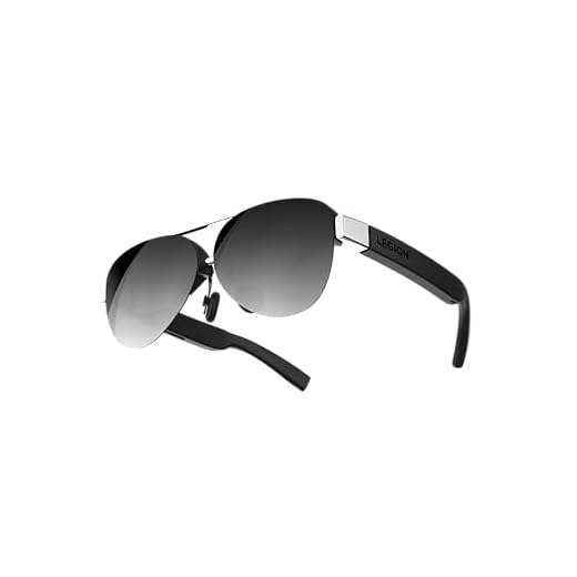 Lenovo Legion Glasses Gen 2 (GY21R10234)| Micro OLED, 3 Buttons, 1920 × 1080 px, 2D/3D Mode | Compatible Gaming Products and USB-C Devices | Integrated Speakers – Black